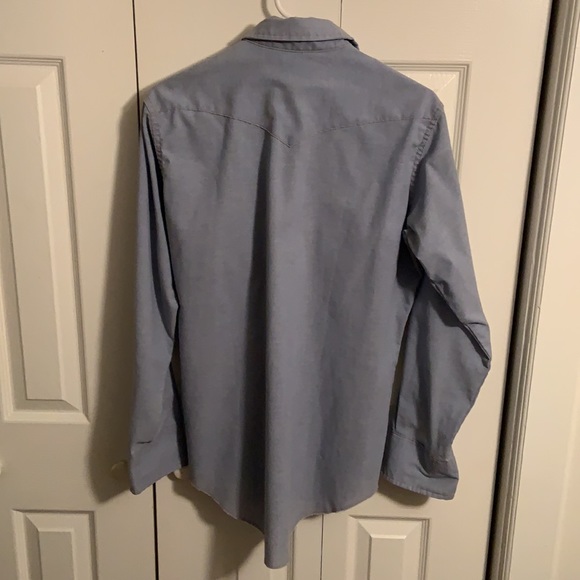 Vintage Wrangler Western Shirt Pearl snaps - Picture 5 of 6